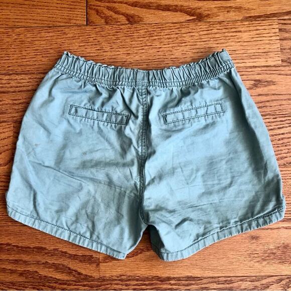 GAP KIDS Twill Pull-On Shorts Sage Green Girl’s Size Large - Picture 3 of 8